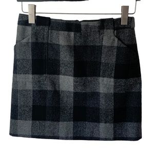Liz Claiborne Petite Checkered Skirt